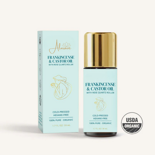 Aluravé Queens Organic Castor Oil Roll-on
